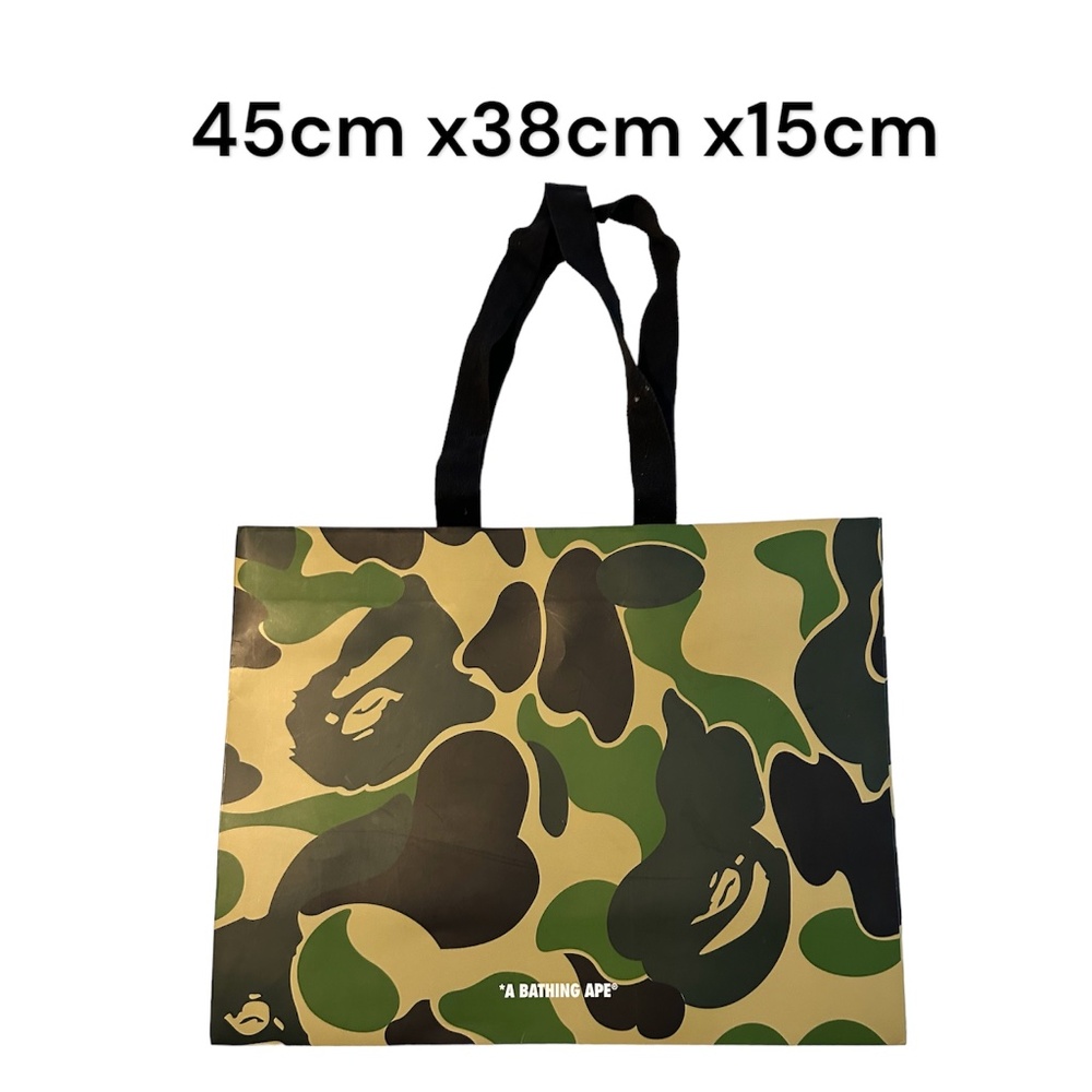 Authentic Bape shopping bag